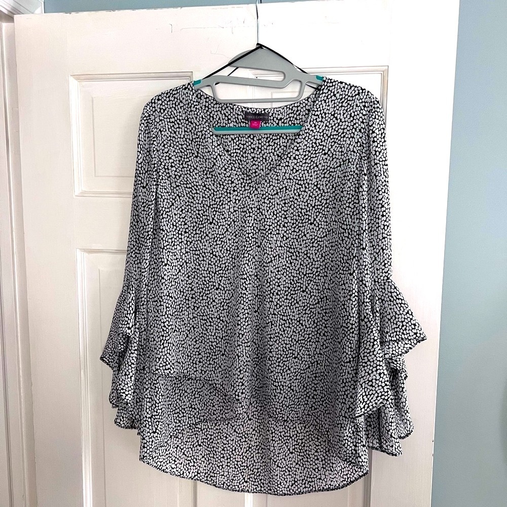 Vince Camuto Bell Sleeve Blouse